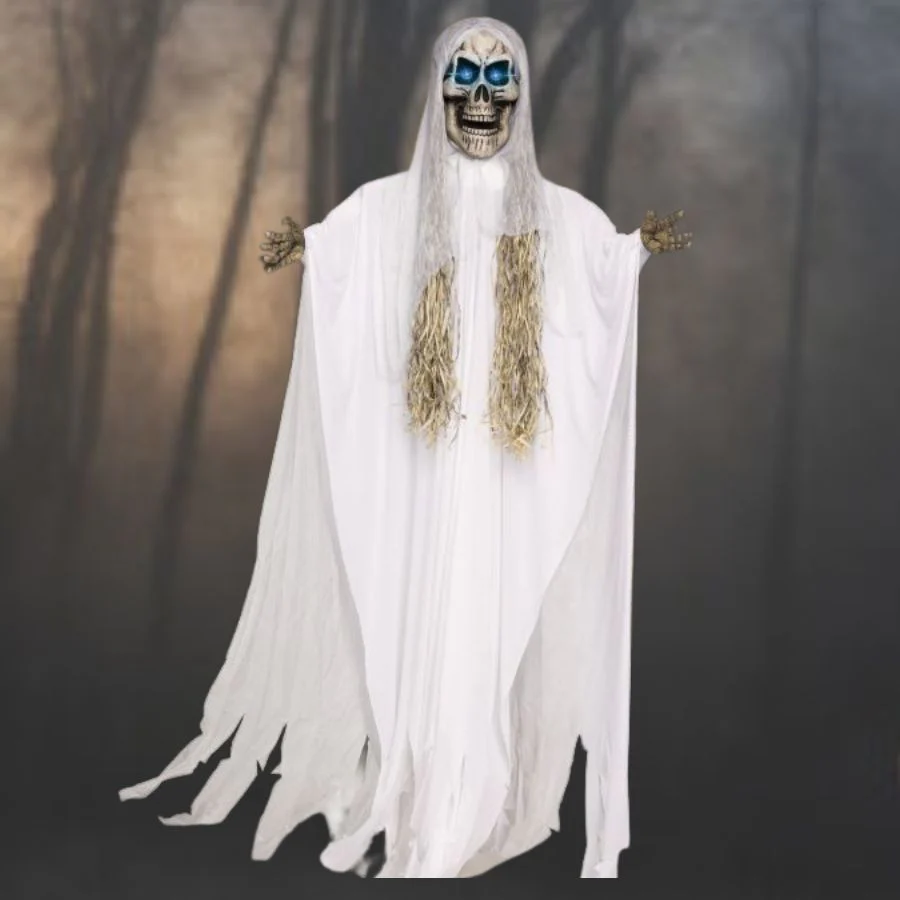 10 Ft Hanging Skull Reaper