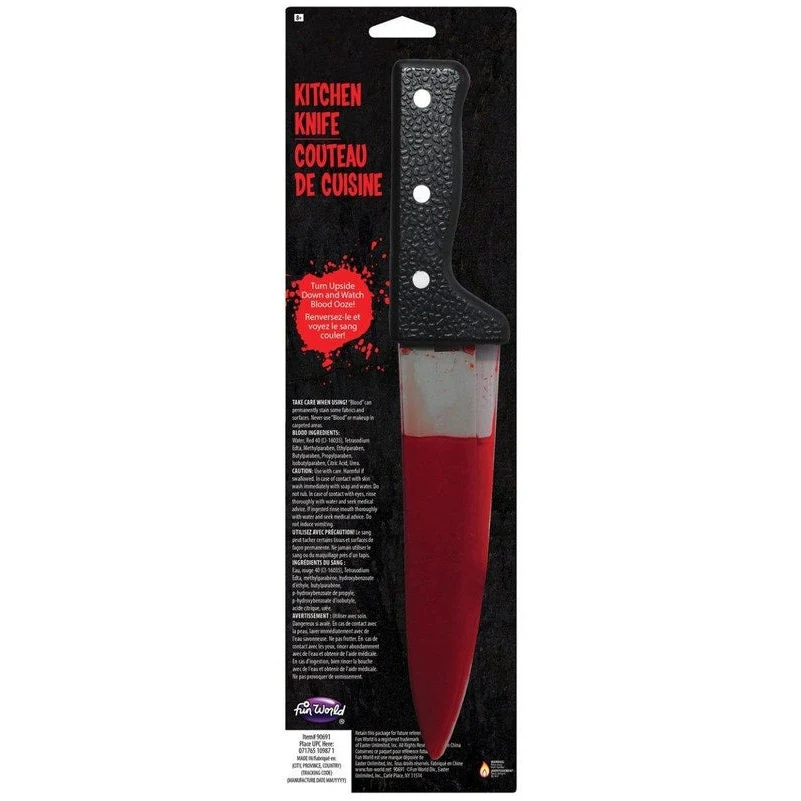 13" Bleeding Kitchen Knife - Image 2