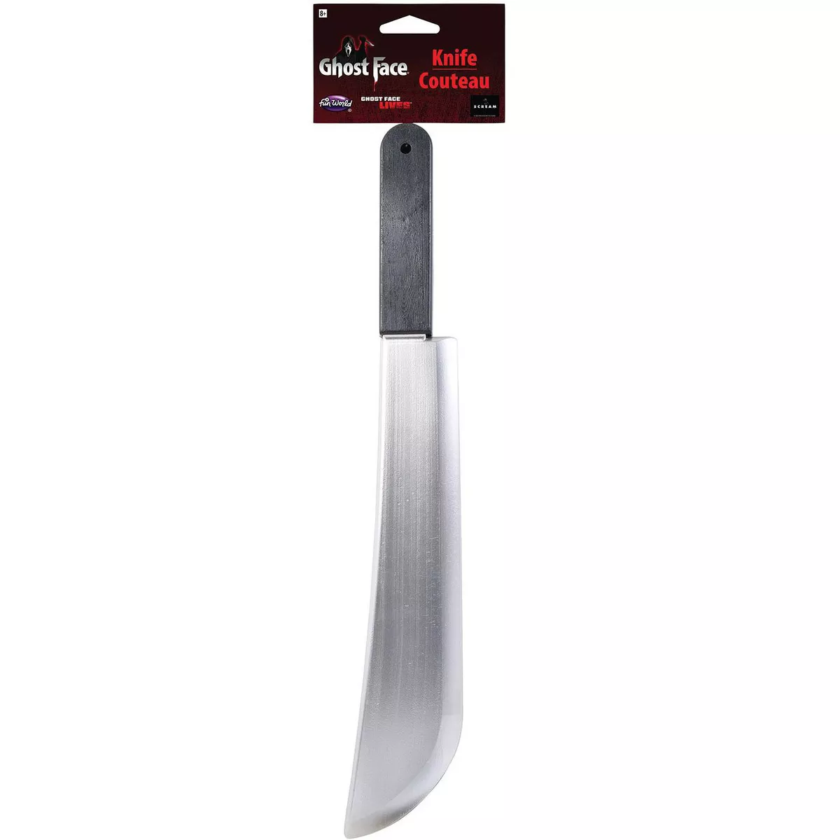 21" Ghost Face® Black & Silver Machette