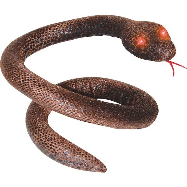 40" Brown Snake With Light Eyes