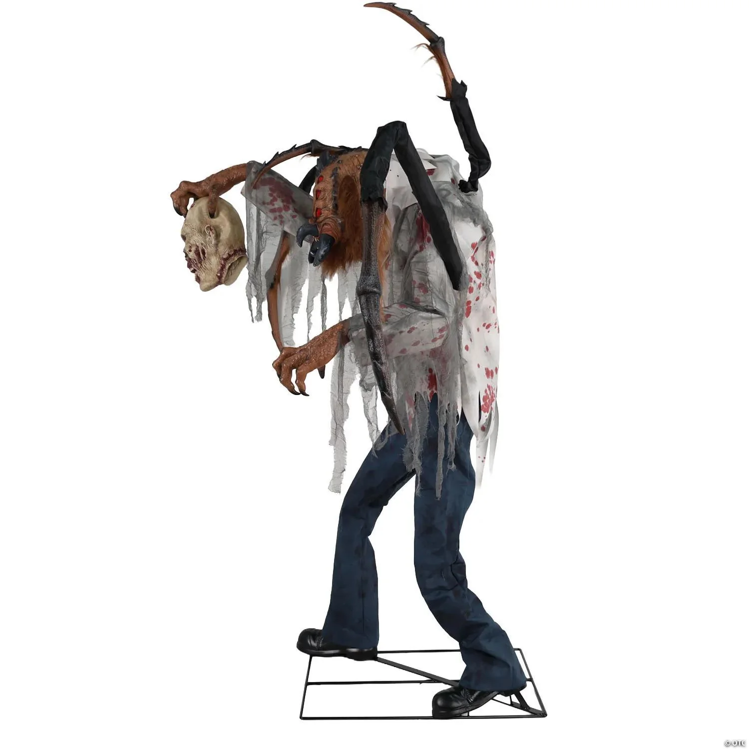 6 Ft. 10" Animated Spider Monster Dr. Fangor - Image 2
