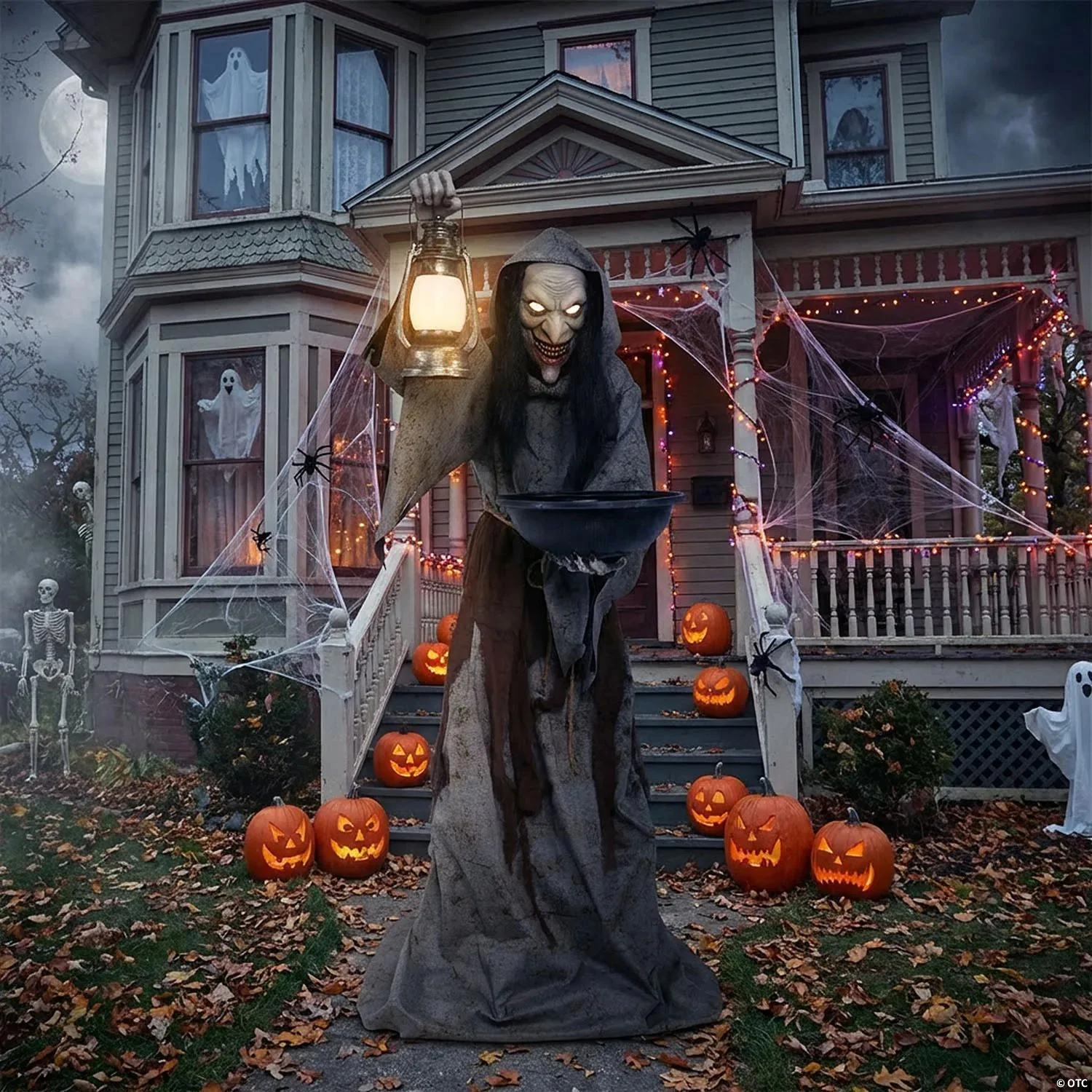 6 Ft. Animated Light-Up Mildred the Wicked Witch