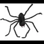 Animated Hairy Black Spider | 31 1/2" x 8 1/4" - Image 3