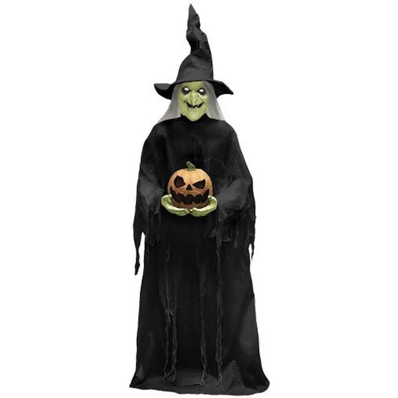 7' Witchy Witch Animated Prop - Image 2