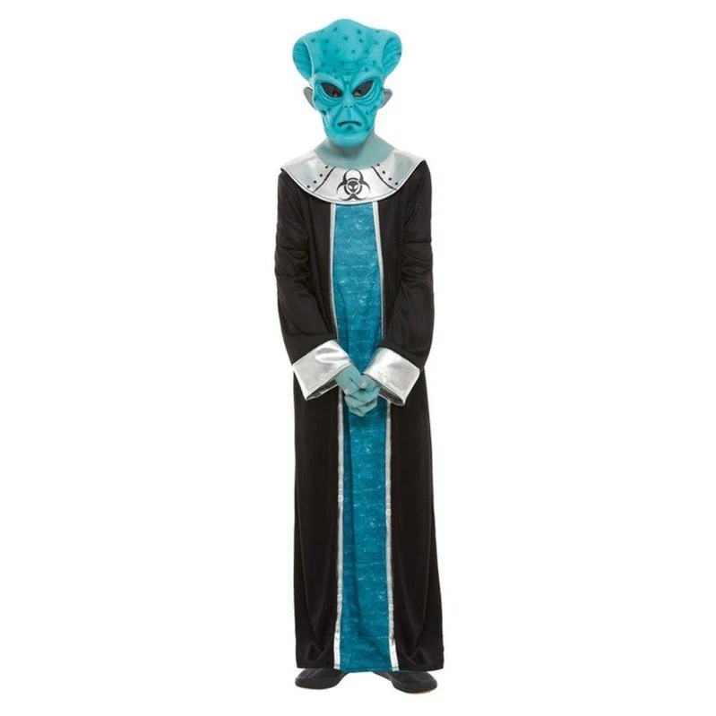 Alien Costume, Blue, Child - Image 2
