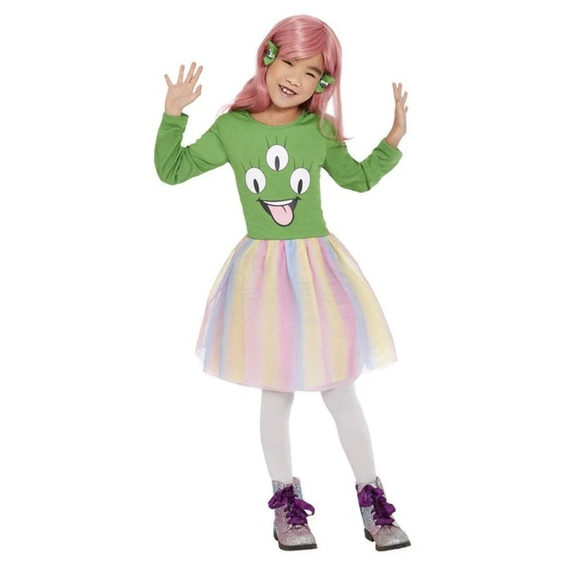 Alien Costume, Green, Dress - Image 2