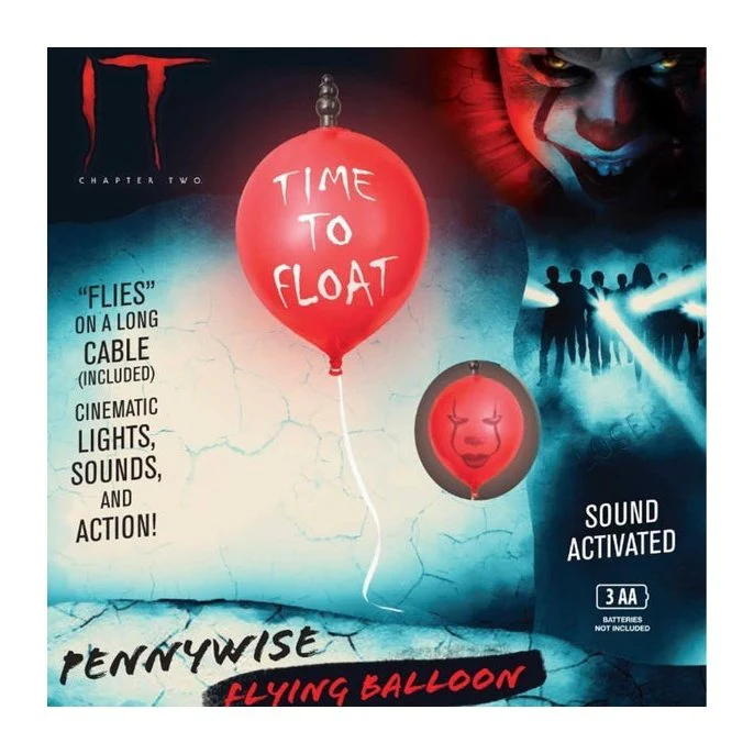 Animated It Chapter 2 Floating Balloon Halloween Prop With Sound