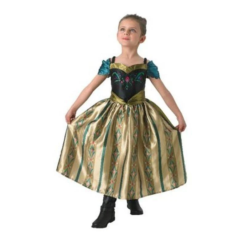 Anna Coronation Deluxe Costume Size 6 8 - Image 2