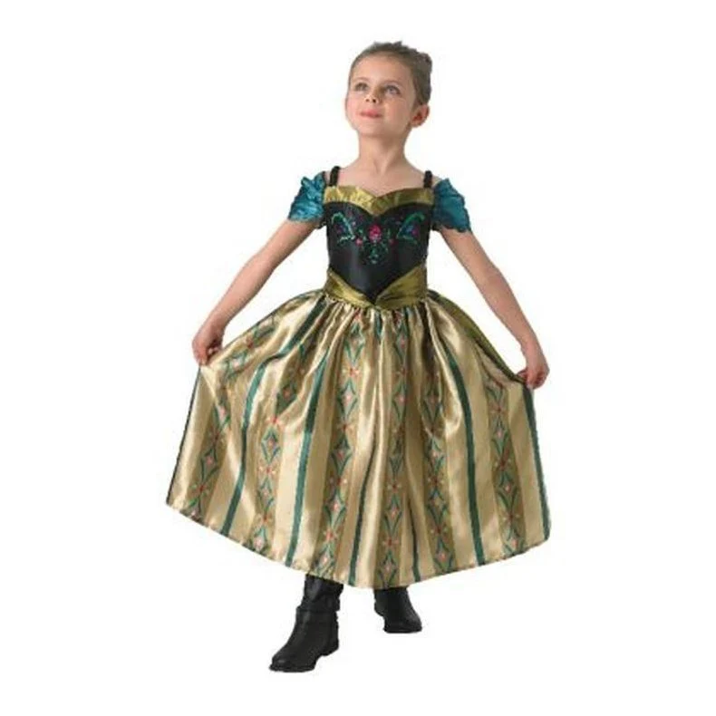 Anna Coronation Deluxe Costume Size 6 8 - Image 3