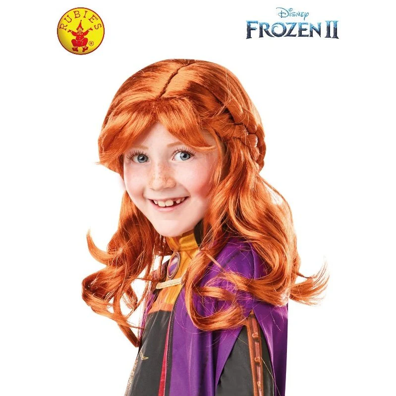 Anna Frozen 2 Wig Child
