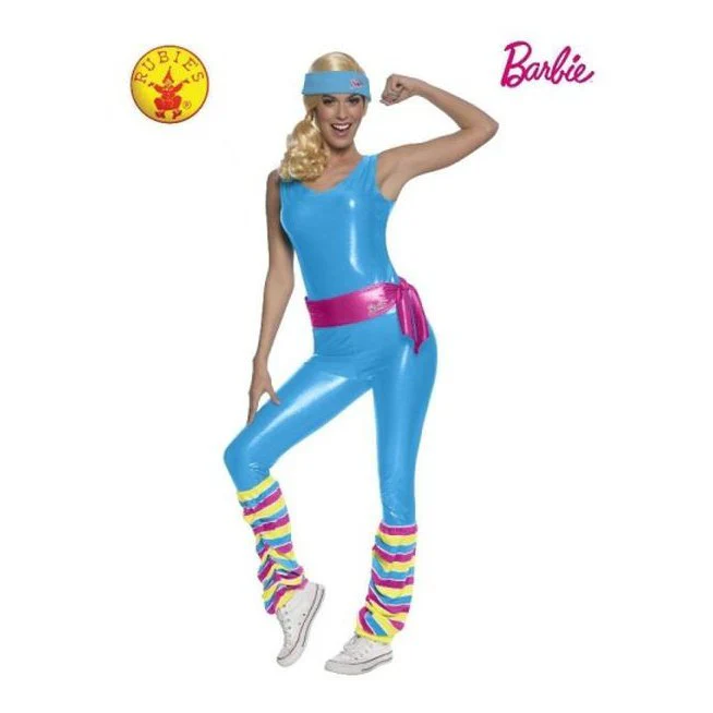 Barbie Exercise Costume, Adult