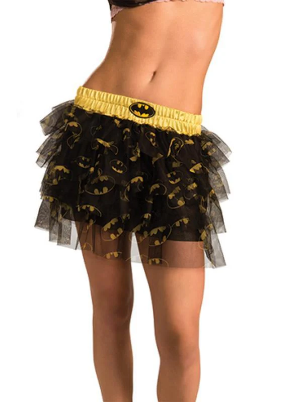 Batgirl Skirt With Sequins Adult Size Std - Image 3