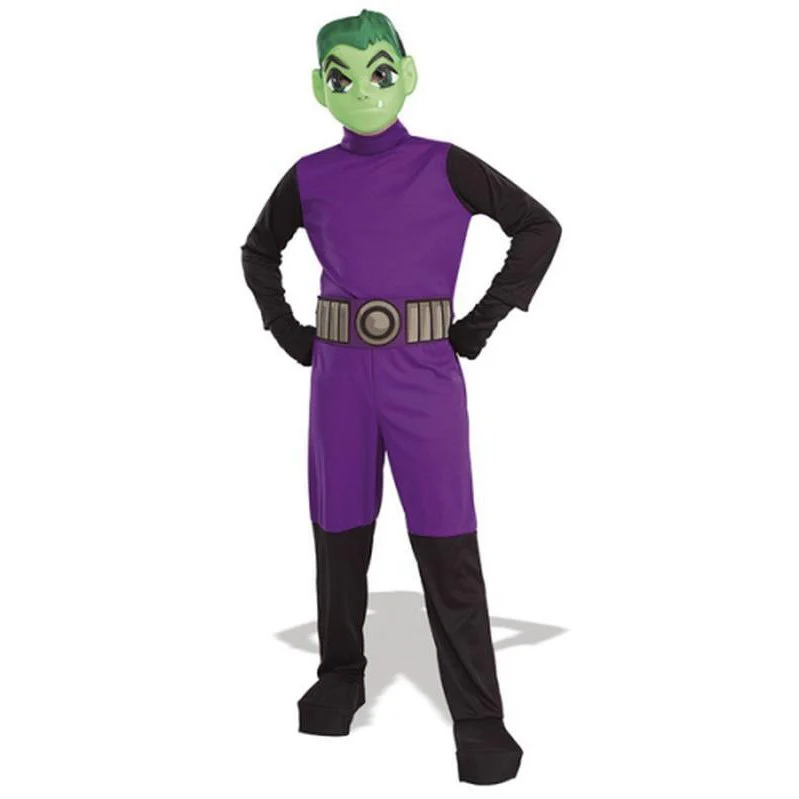 Beast Boy Teen Titan Child Size M - Image 2