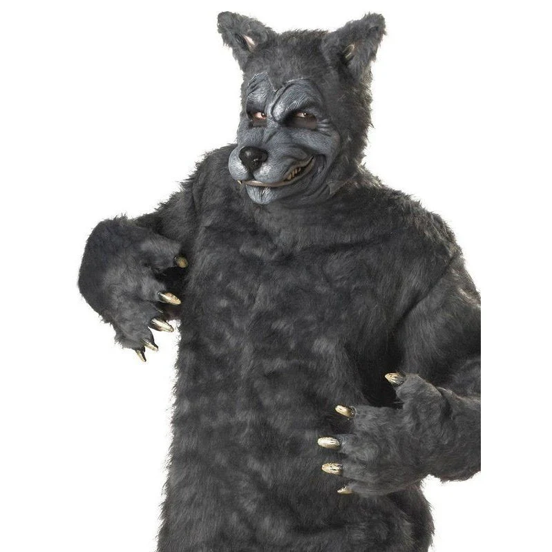 Big Bad Wolf Men's Grey Plus Size - Image 2