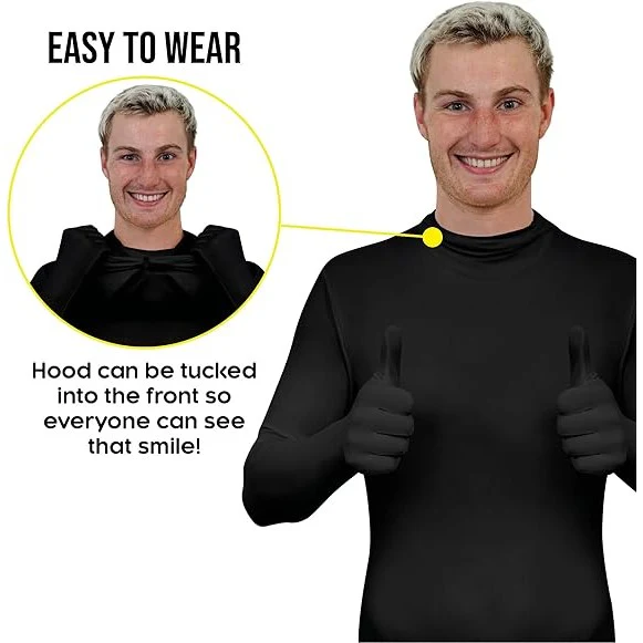 Black Morphsuit Adult Costume - Image 3