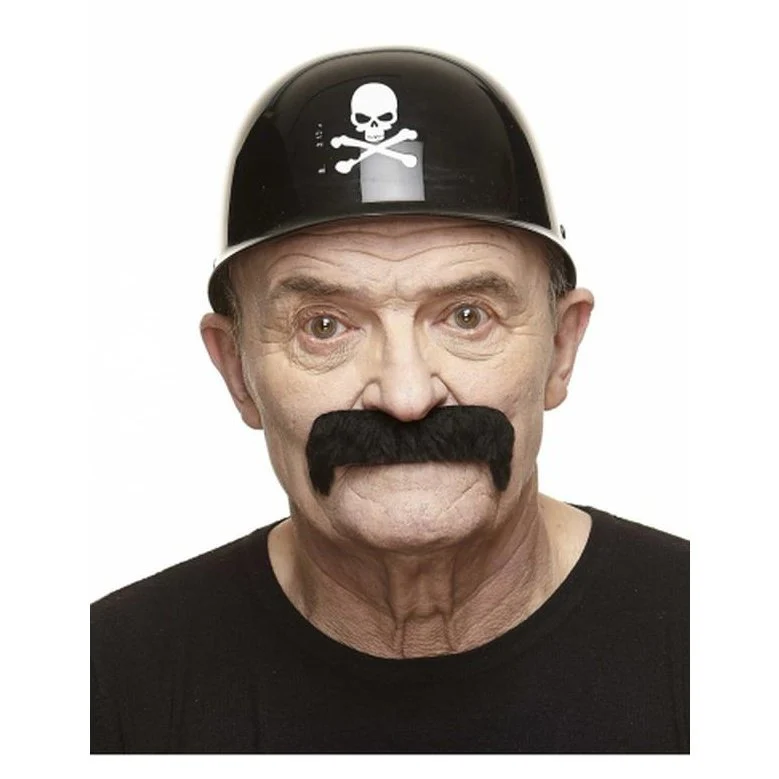 Black Wartime Moustache