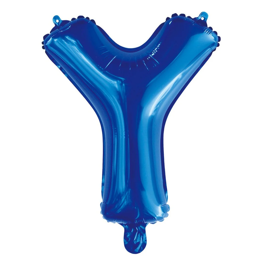 Blue Letter Y Foil Balloon - 35cm
