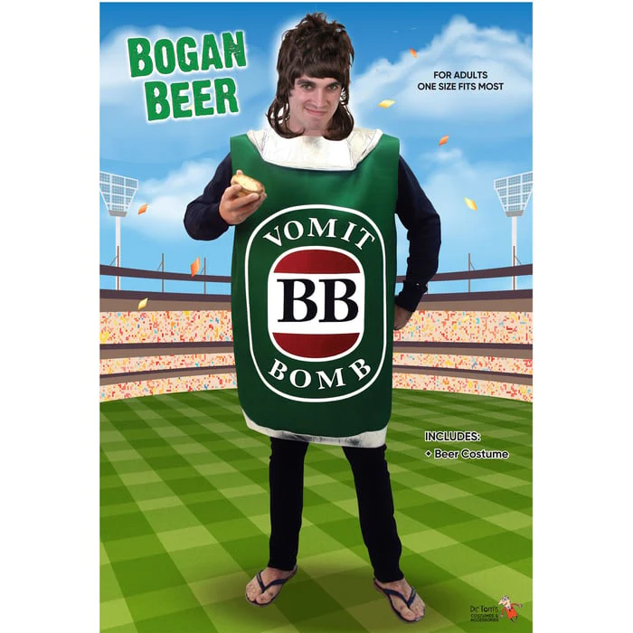 Bogan Beer Can Adult Costume - Image 2