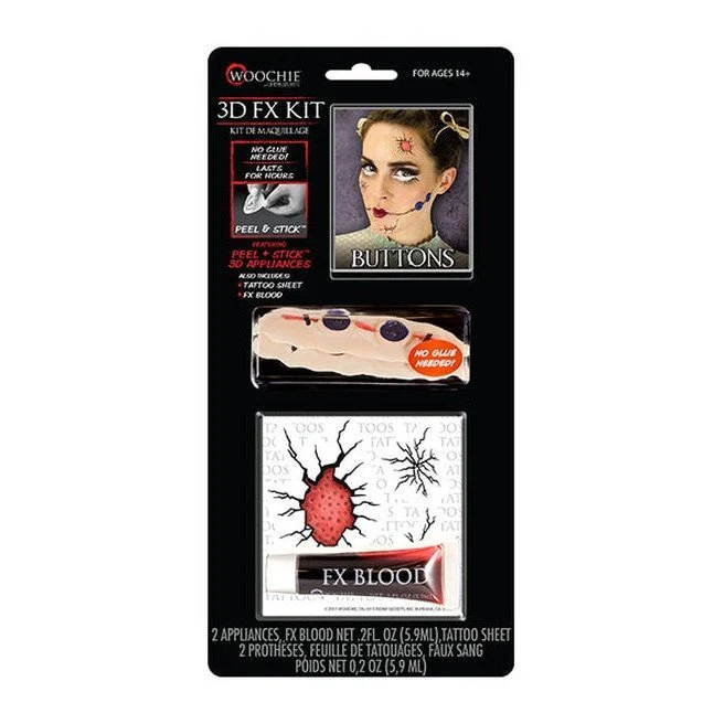 Buttons Fx Makeup Kit