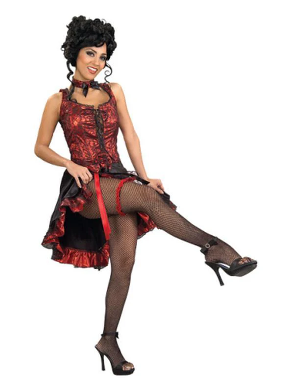 Can Can Dancer Secret Wishes Costume Size Xs