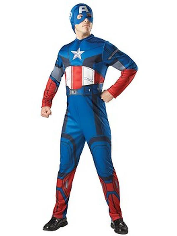 Captain America Eva Muscle Chest With Hood - Image 2