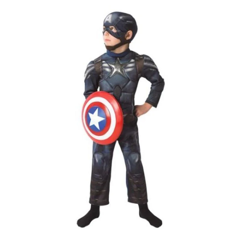 Captain America Ws Deluxe Costume Size M - Image 2