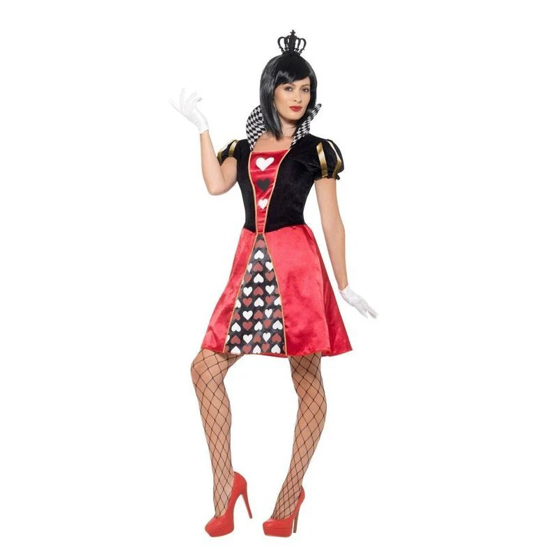 Carded Queen Costume, Red - Image 3