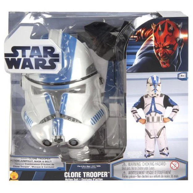 Clone Trooper Action Suit Boxed Size M - Image 3