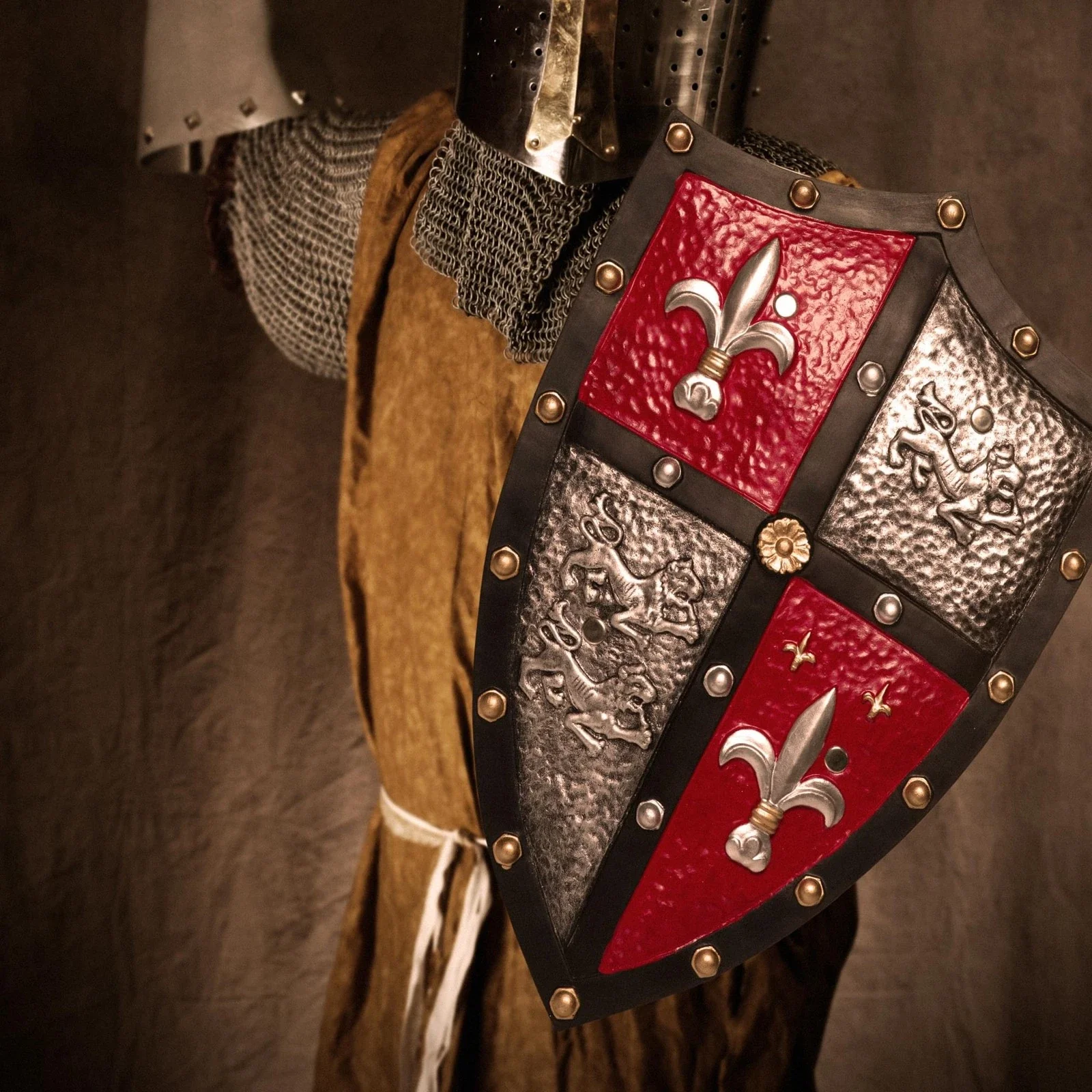 Coat of Arms Medieval 20 Inch Foam Shield - Image 2