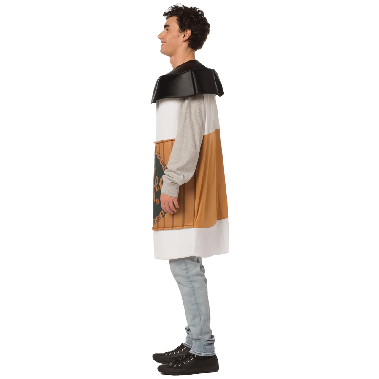 Coffee 2 Go Cup of Hot Brewed Adult Costume - Image 2