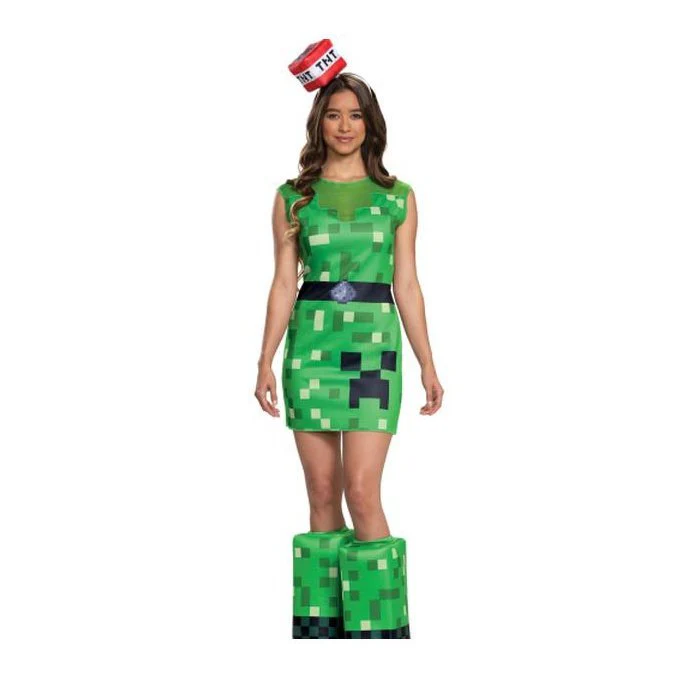 Creeper Female Adult Costume