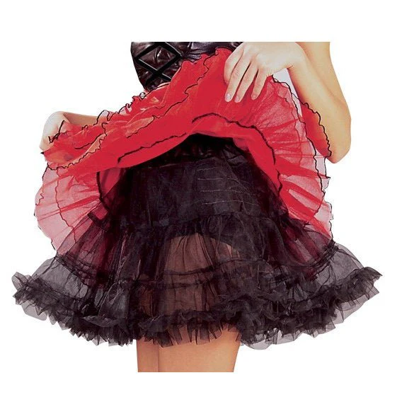 Crinoline Petticoat Black Size Std