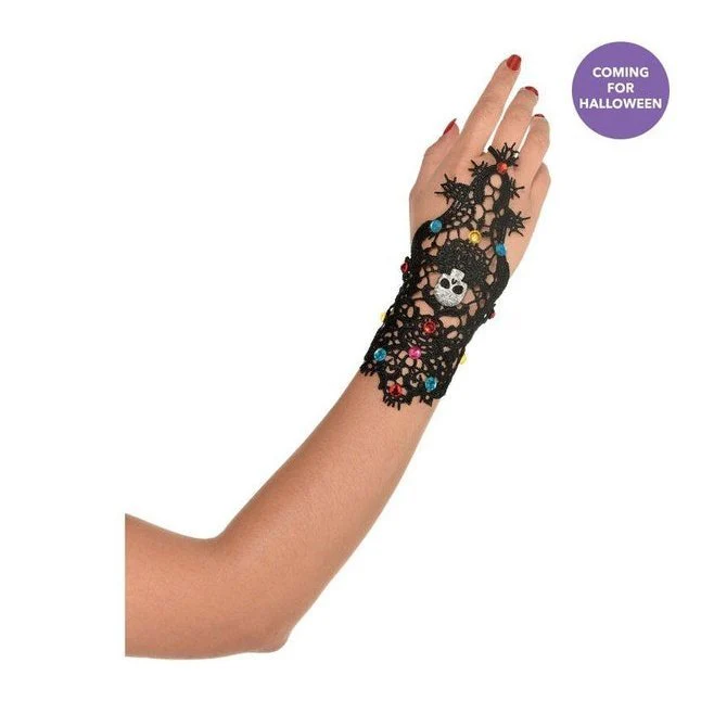 Day Of The Dead Bracelet With Ring Ages 14+