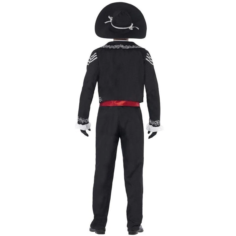 Day of the Dead Se±or Bones Costume - Image 3