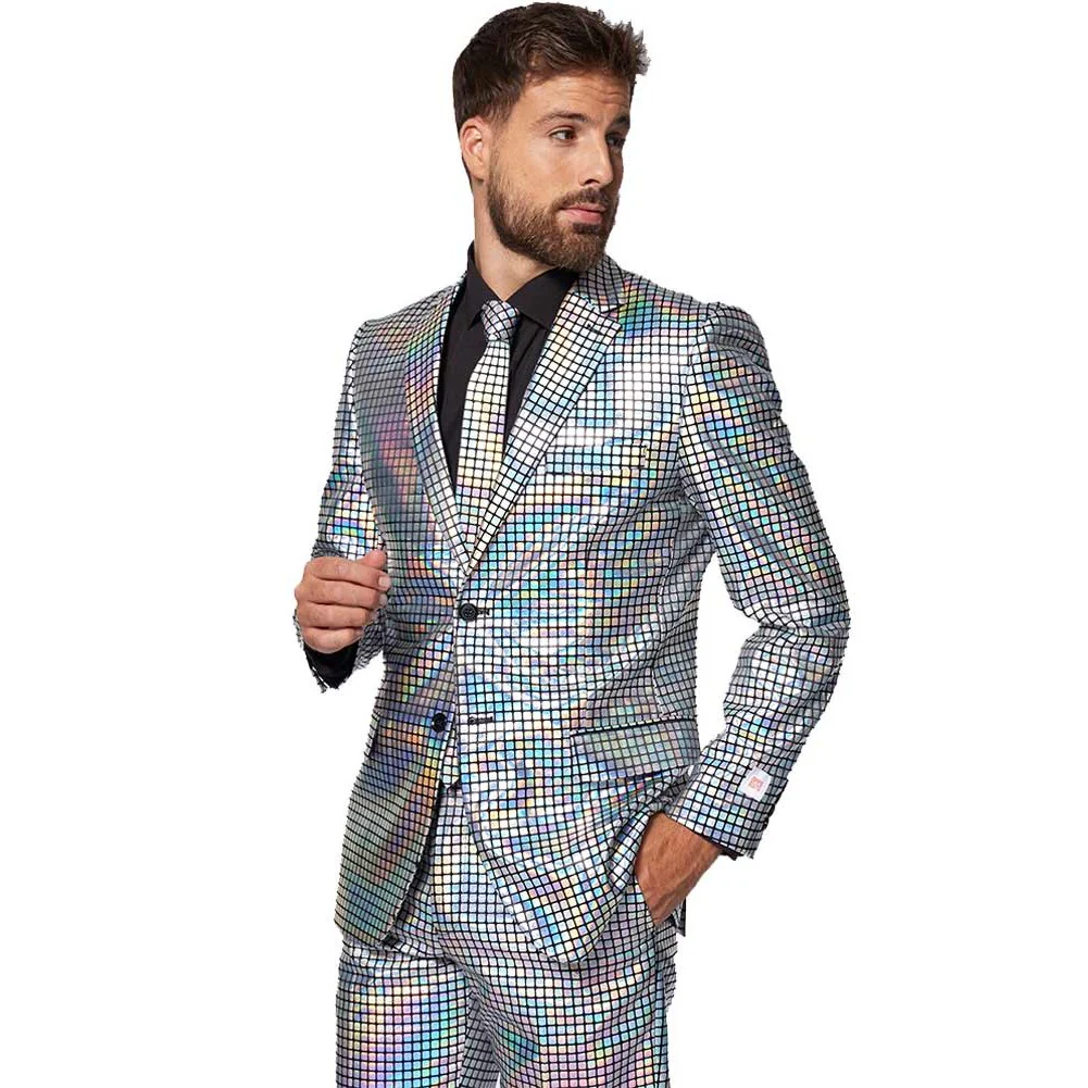 Dazzling Disco Baller Man Costume - Image 2