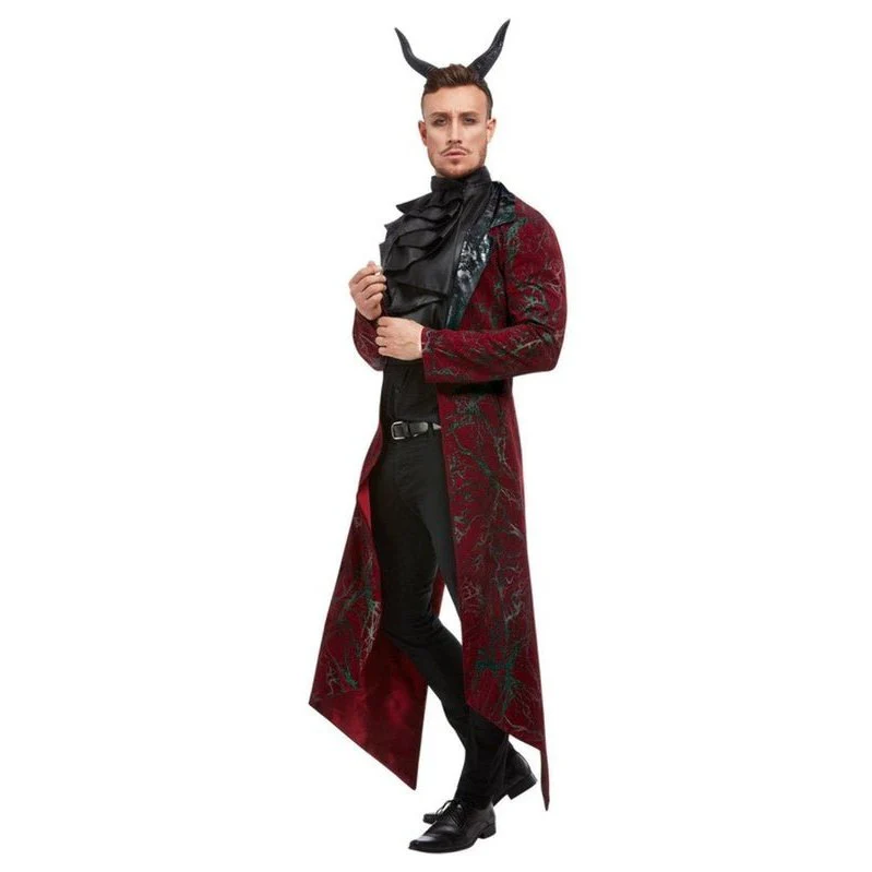 Deluxe Devil Costume, Red, Male - Image 2