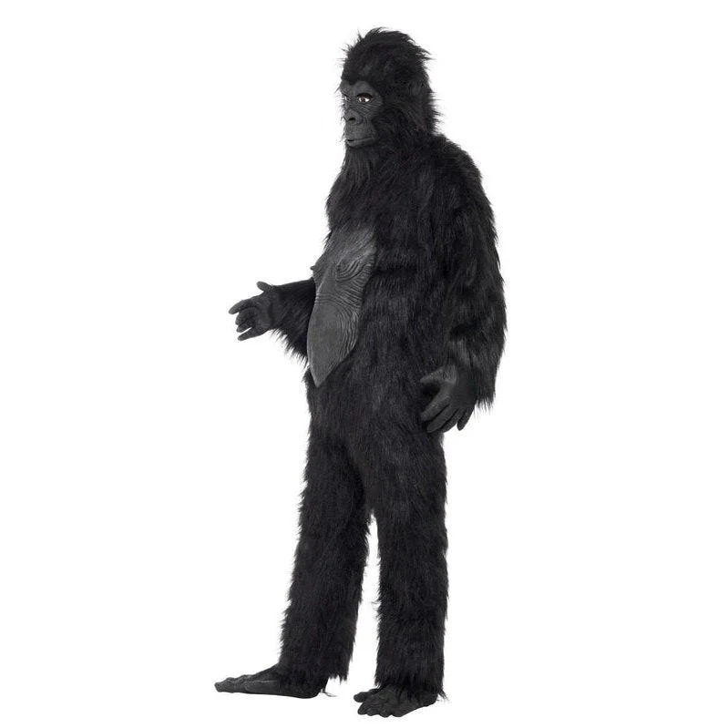Deluxe Gorilla Costume Black - Image 2