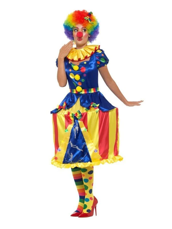 Deluxe Light Up Carousel Clown Costume - Image 4