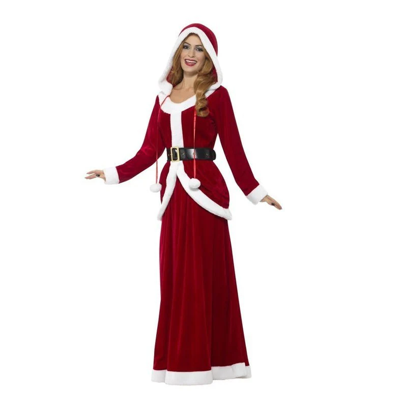 Deluxe Ms Claus Costume - Image 2