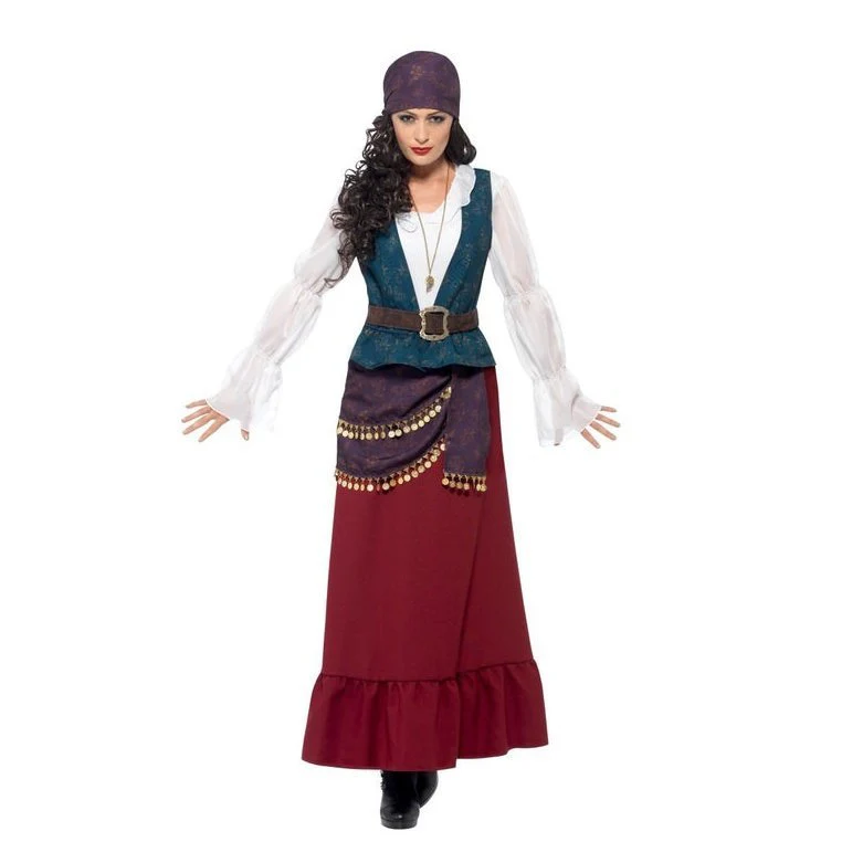 Deluxe Pirate Buccaneer Beauty Costume - Image 4