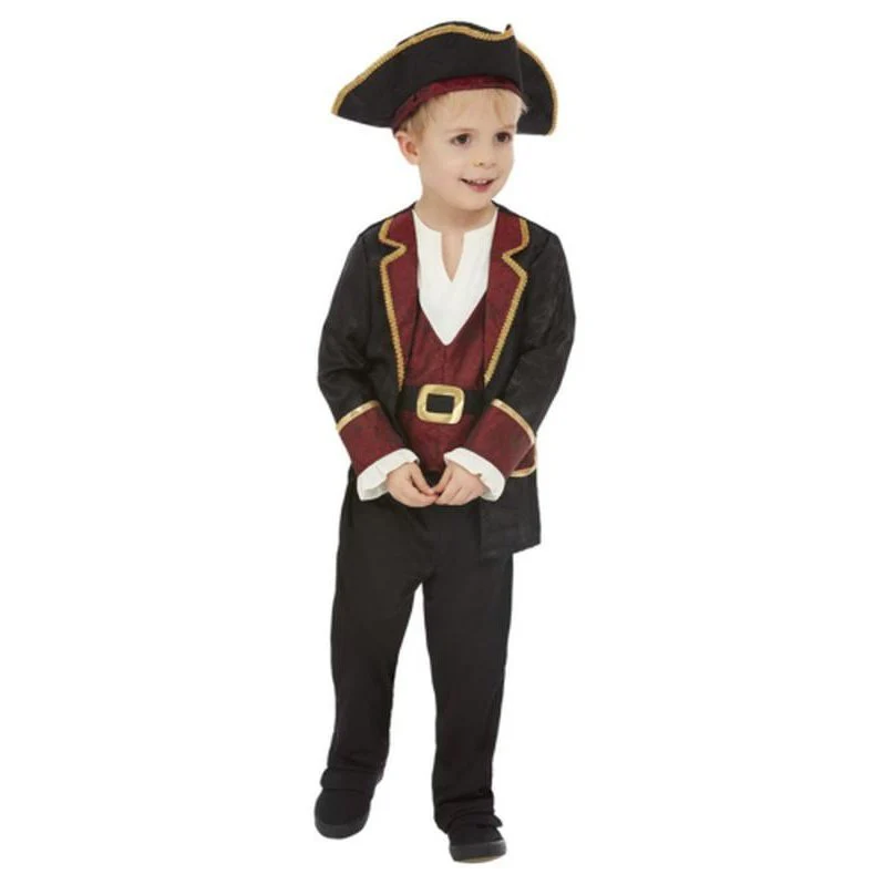 Deluxe Swashbuckler Pirate Costume, Boy - Image 3