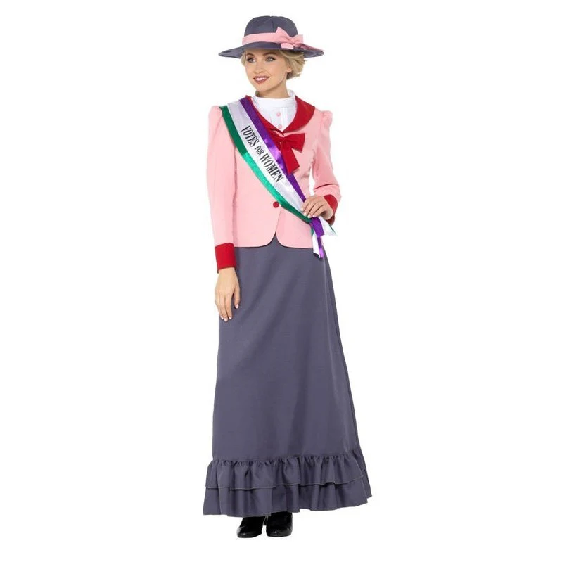 Deluxe Victorian Suffragette Costume - Image 4