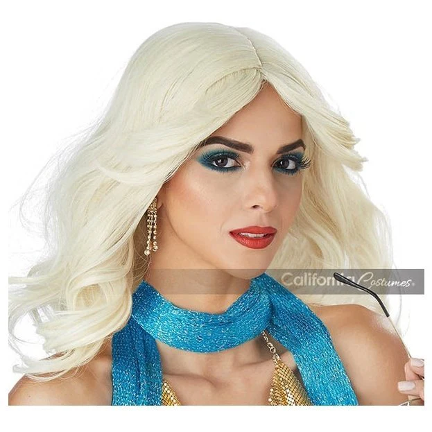 Disco Nights Blonde Wig