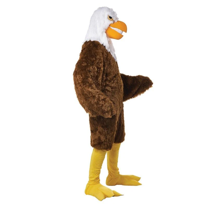 Eagle Maniac Mascot Adult Costume - Image 2