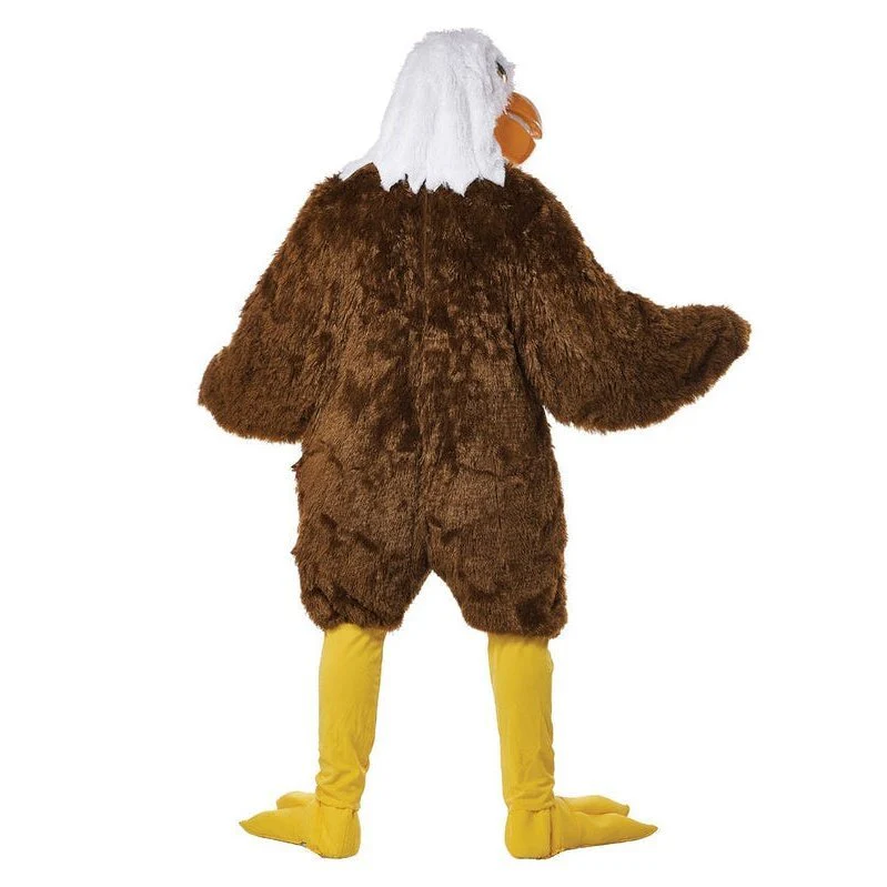 Eagle Maniac Mascot Adult Costume - Image 3