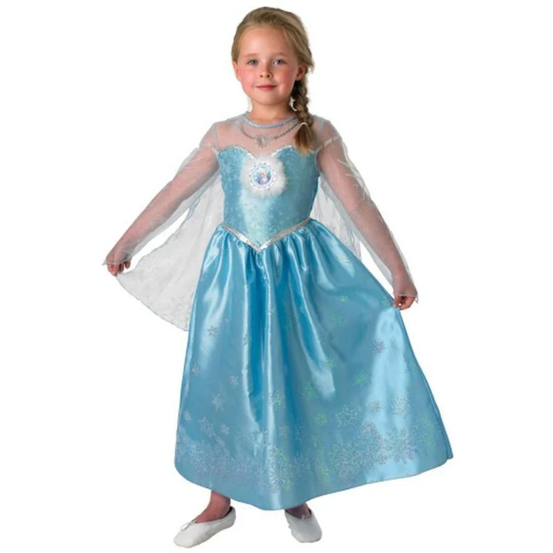 Elsa Frozen Deluxe Costume Size L - Image 2