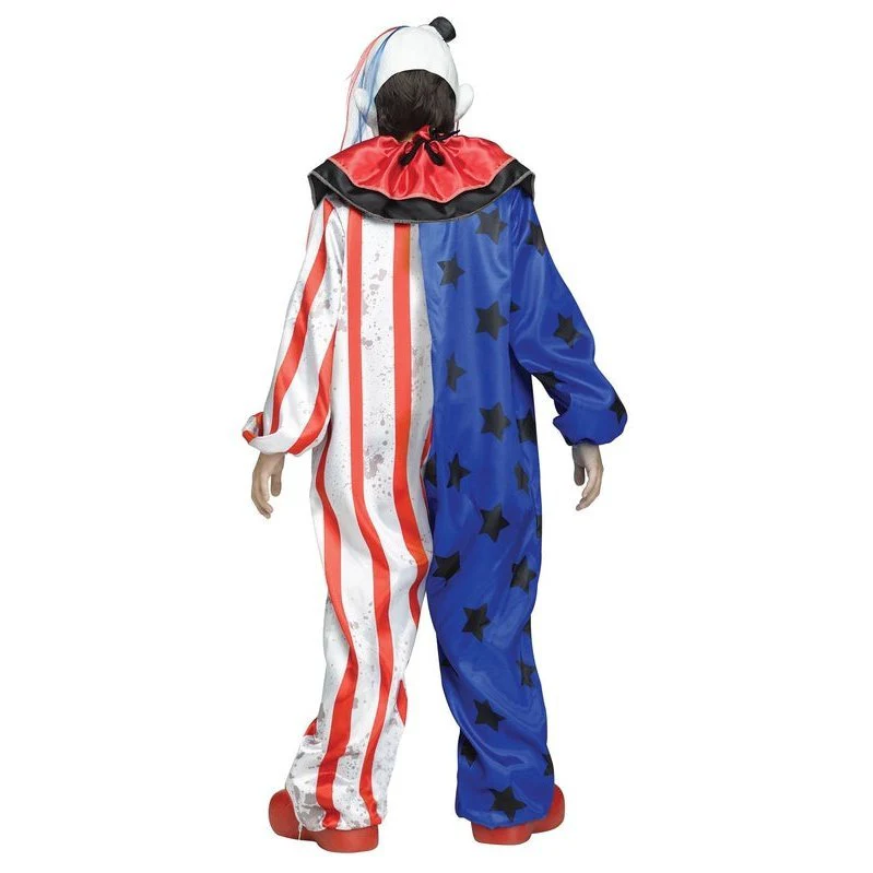 Evil Clown Red And Blue Child - Image 2