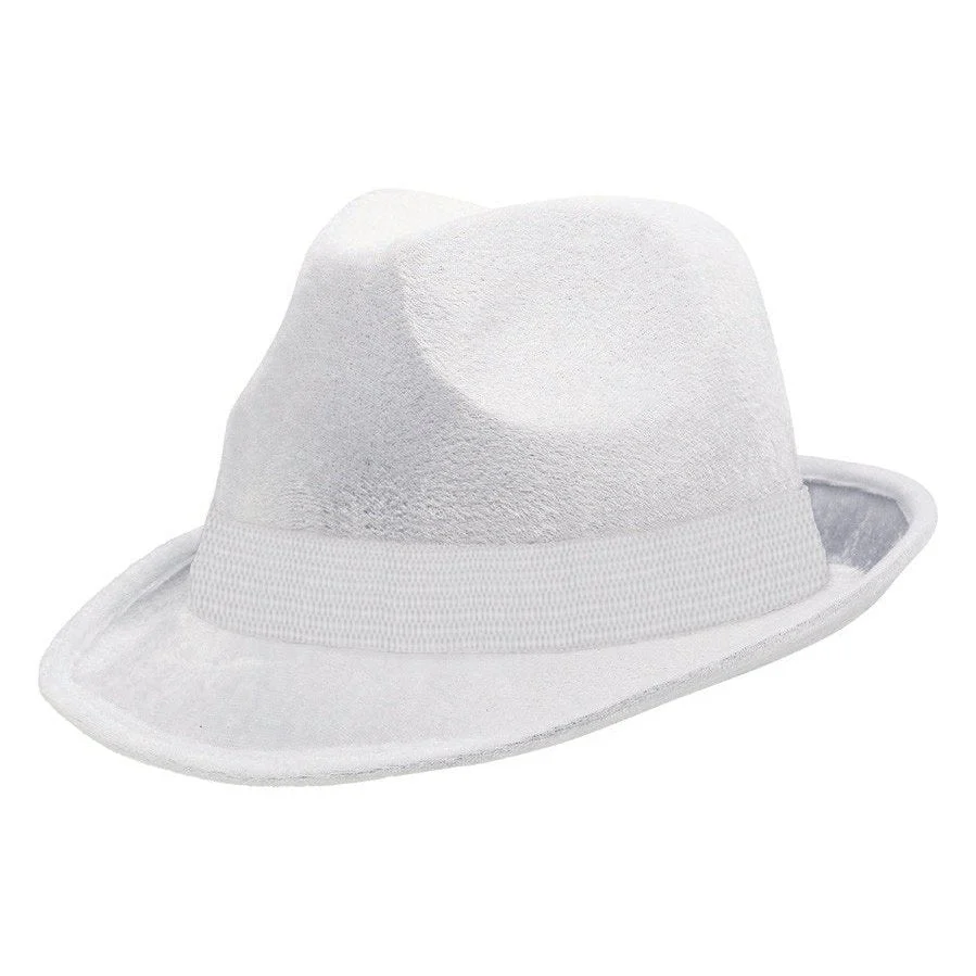 Fedora Hat White