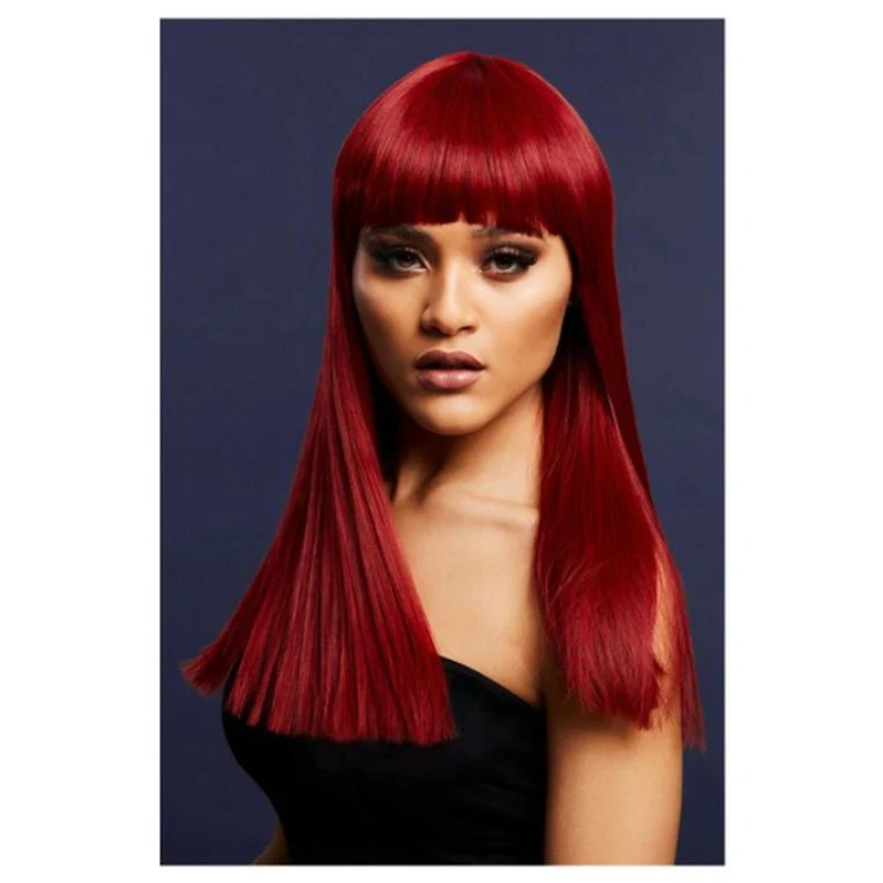Fever Alexia Wig, True Blend, Ruby Red