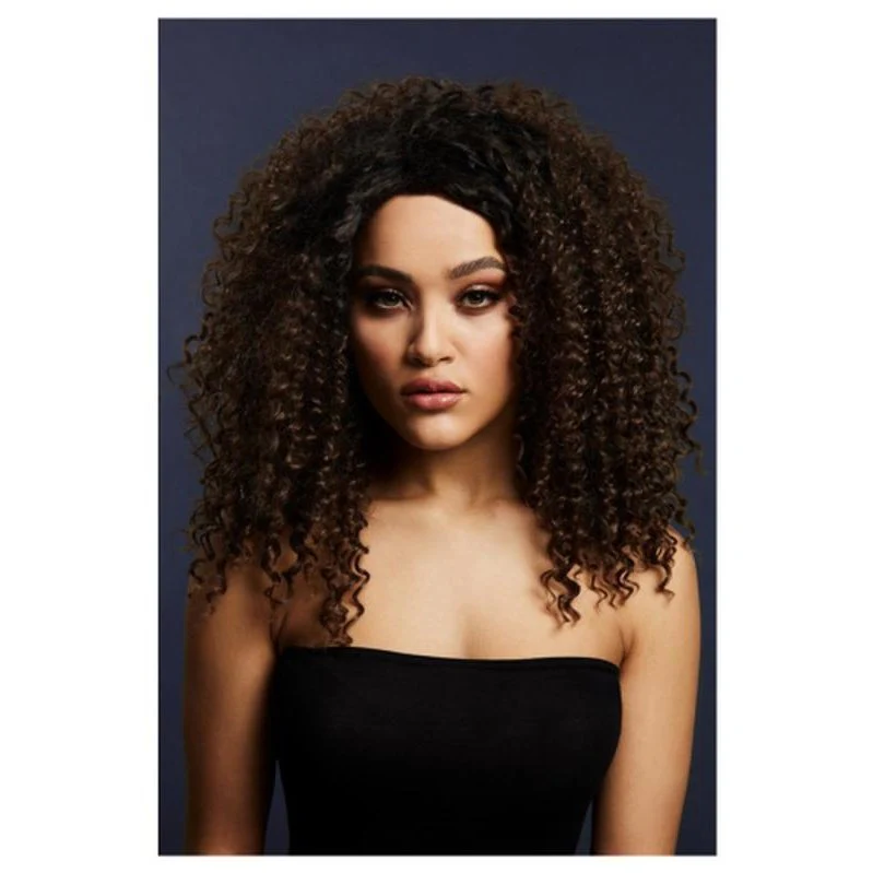 Fever Lizzo Wig, Dark Brown